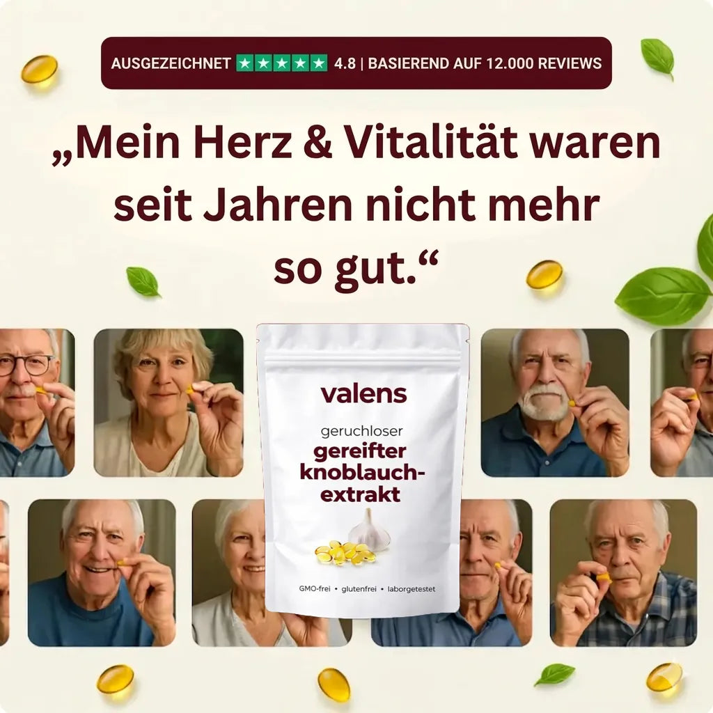 Gereifter Knoblauchextrakt — Unterstützung vor dem Rezept